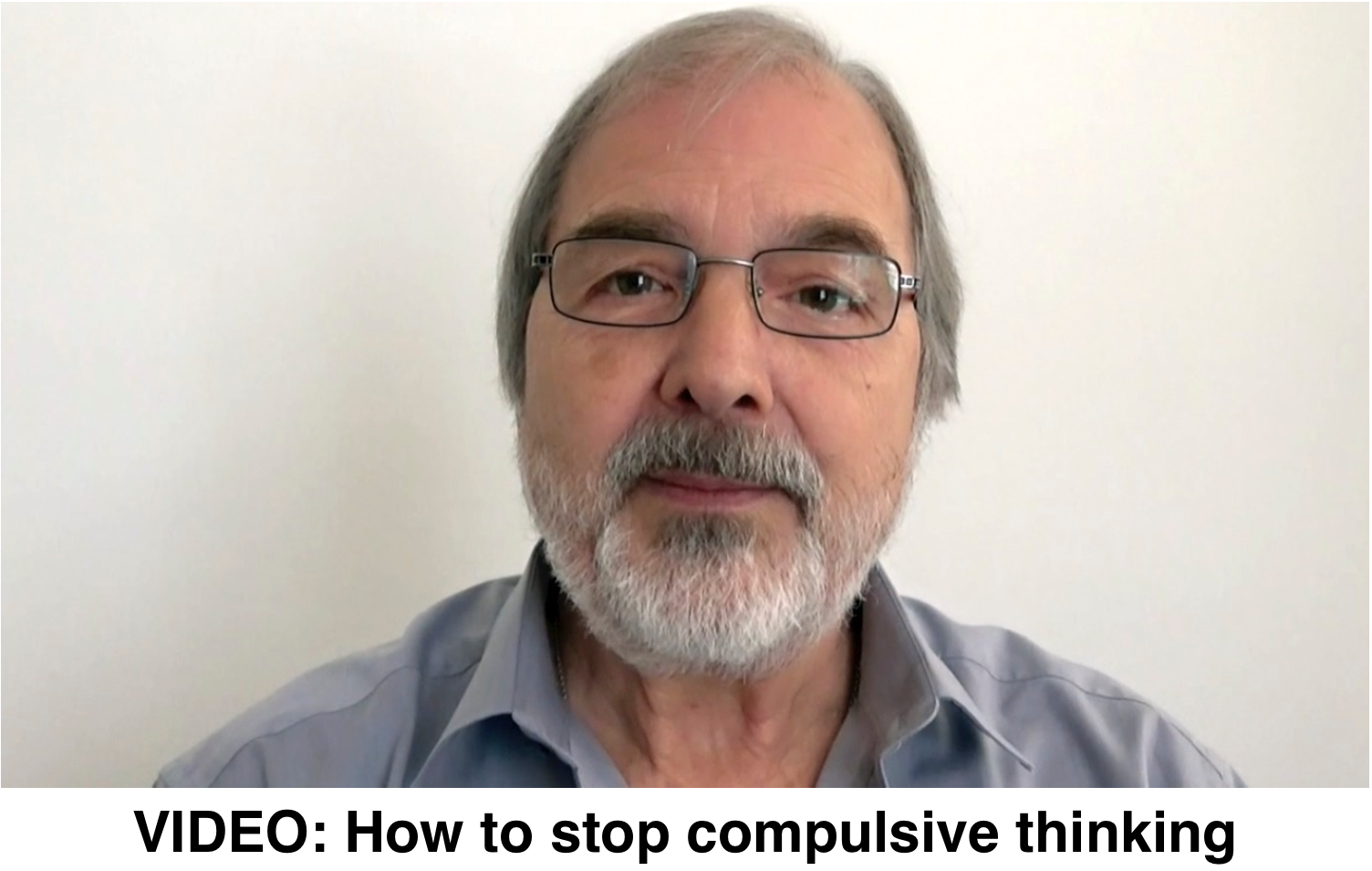 How to stop thinking